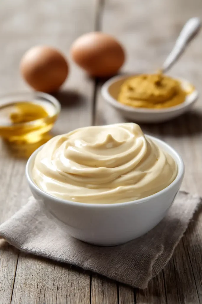 Vegan Japanese mayo made from tofu and aquafaba