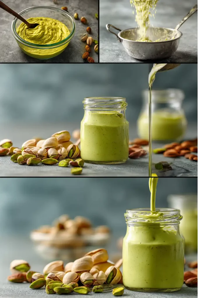 Step-by-step How to Make Pistachio Cream