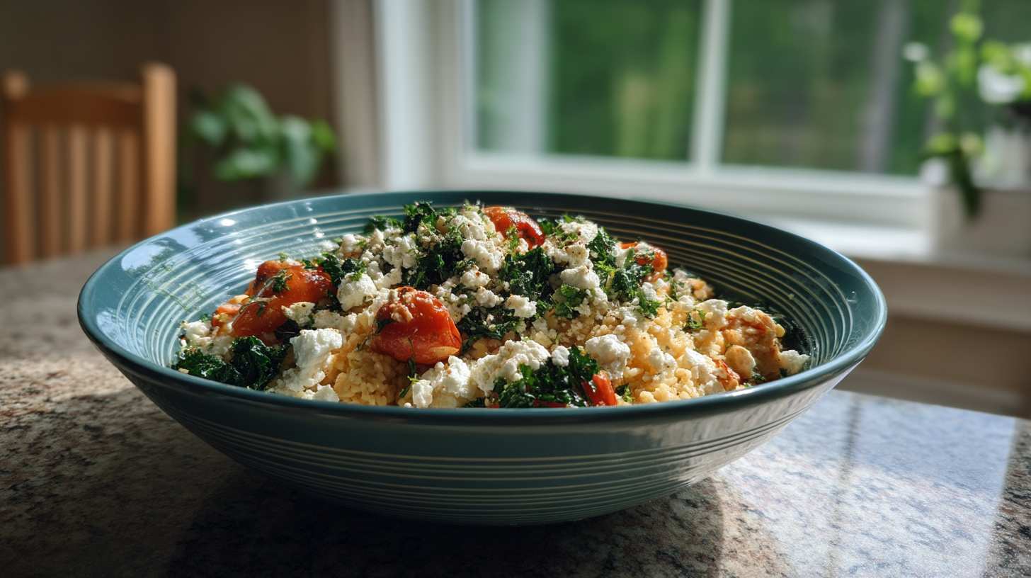 Elevate Your Meal with This Persian Rice Bowl with Feta