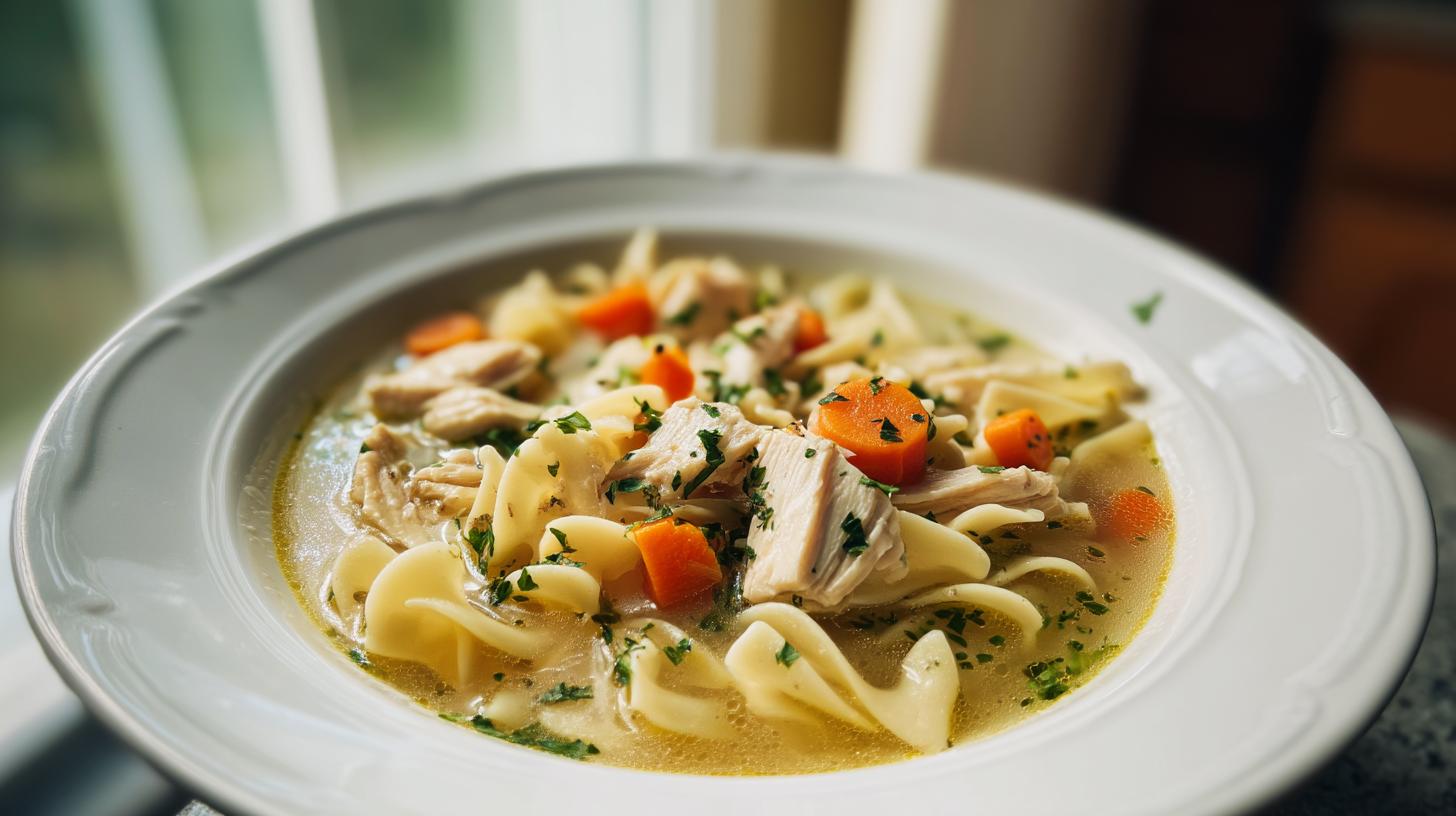 Cozy Chicken Noodle Soup for Two: A Perfect Comfort Meal